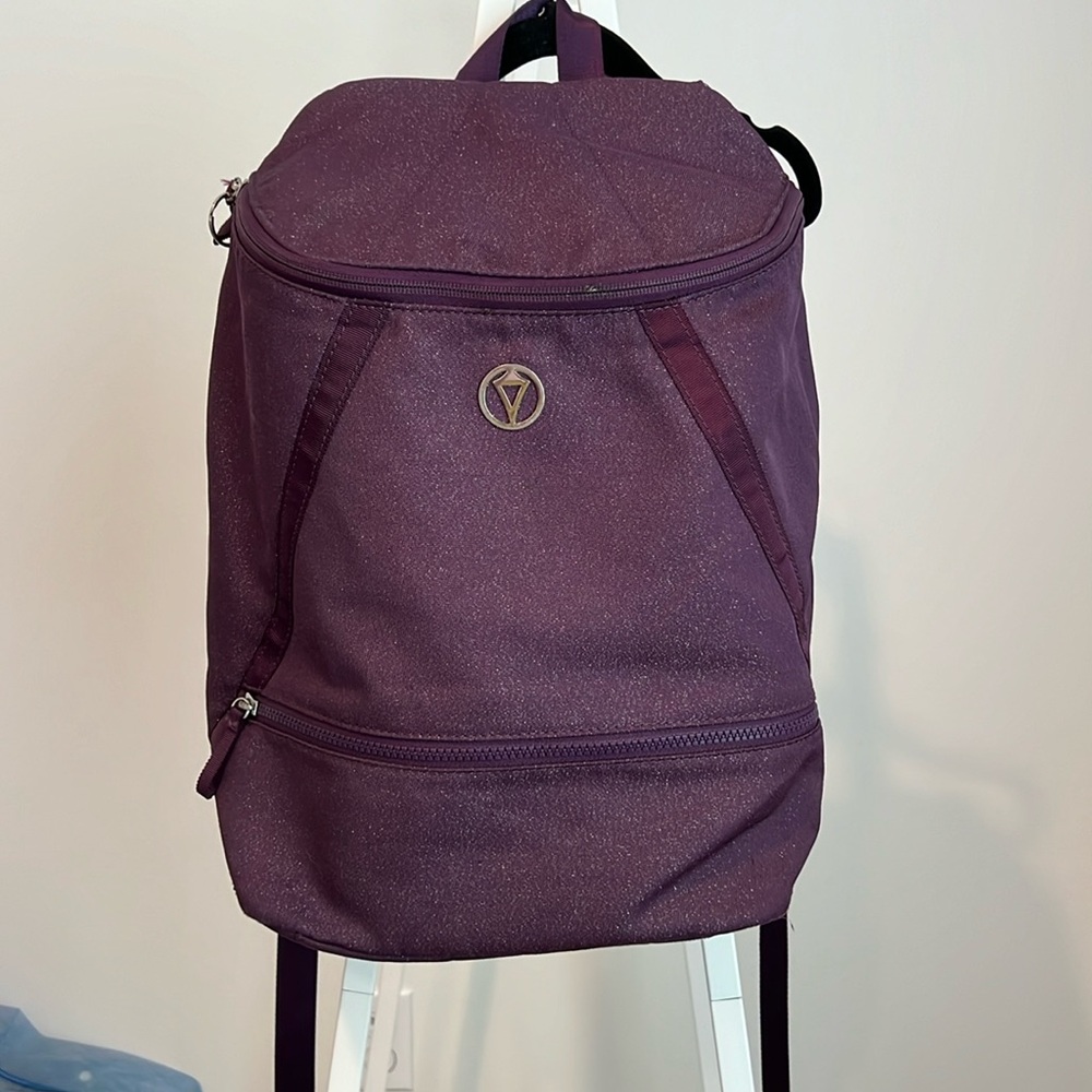 Ivivva sparkly purple backpack GUC